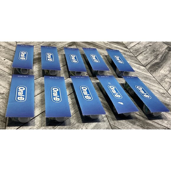 10 Oral-B Crossaction Replacement Toothbrush Heads Black Cross Action - Picture 4 of 4